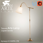Торшер Arte Lamp Seville A1509PN-1PB