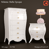 Chest of drawers and stand Stilema