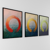 Circle Paintings Artwork collection