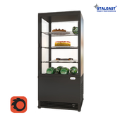 Настольная холодильная витрина Stalgast 852171 с продукцией