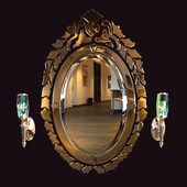 Venetian mirror "Benedetto"