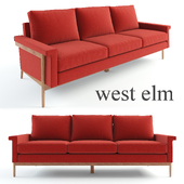 Leon Wood Frame Sofa - West Elm