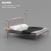 Alana Bed Copper
