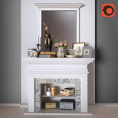 decorative fireplace set