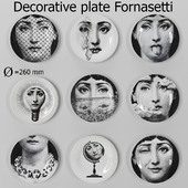 Decorative plate Fornasetti