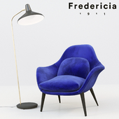 Fredericia Swoon Gubi G-10 Floor Lamp