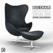 Egg Chair designed by Arne Jacobsen