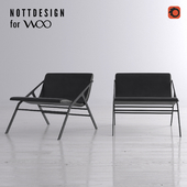 Iggy Chair for Woo by Nottdesign