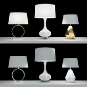 Greige Design / Table Lamps Set 01