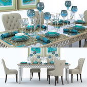Sophie Mirrored Dining Table