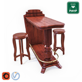 Bar stand for billiards