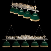 Billiard chandelier to the Renaissance Start table