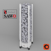 Печь для сауны электрическая Sawo Tower Round