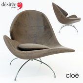 Cloe armchair by Desiree