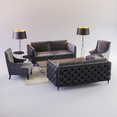 Winston sofa & armchair set