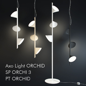 Подвесные светильники Axo Light ORCHID SP ORCHI 3 и торшер Axo Light ORCHID PT ORCHID