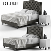 Scarlett Tufted Bed