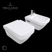 Унитаз и биде Villeroy&Boch Architectura.