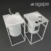 Agape Washbasins  In-Out + CEA AST16 + AST20