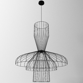 Lamp Parachute Composizione 2 - Nero