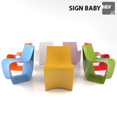 SIGN BABY chair