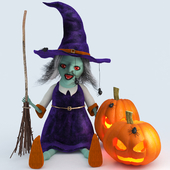 НА КОНКУРС Halloween witch