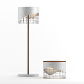 Floor lamp and table Garage factory Arma