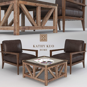 Leather Armchair and Coffee Table (на PRO статус)