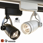 Arte Lamp Track Lights A5910PL-1 Black and White