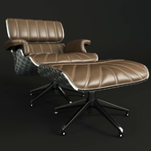Кресло Eames iron brown