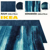 IKEA RUGS SET (ADUM, SONDEROD)