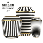 Sieger by Furstenberg Luna Vases