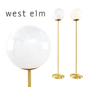 WEST ELM Globe Floor Lamp