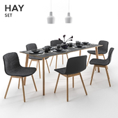 Hay chair table set