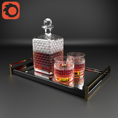 Glass Whiskey Set