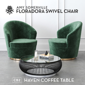 Floradora Swivel chair
