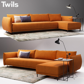 Twils GRAFFITI | Sectional sofa