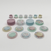 Popi porcelain tableware