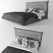 Grey bed