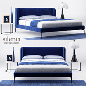Neocon bed and Zero marble table - Silenia