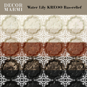 Decor Marmi - Water Lily KREOO Bas-relief