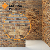 Плитка Cerrad Piatto red