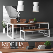 Mobilia  table and chairs