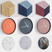 Collection of wall clocks Bolia