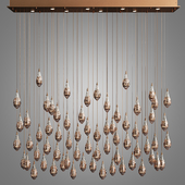 Light Drop Chandelier by Studio Bel Vetro