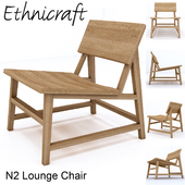 Ethnicraft Oak N2 Lounge Chair