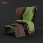 570 Gender armchair Cassina