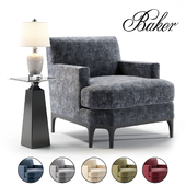 Baker Celestite Lounge Chair