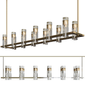 Chamont double linear chandelier