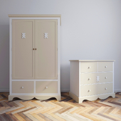 Cabinet and chest of drawers Mikki